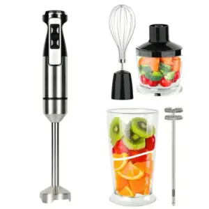 Mixer Conjunto 5 em 1 Sokany com Moedor e Batedor Inox 110V Mixer Conjunto 5 em 1 Sokany com Moedor e Batedor Inox 110V