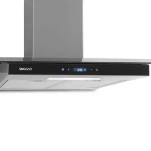 Depurador de Ar de Parede Suggar Vidrio Touch 90cm Inox 3 Velocidades