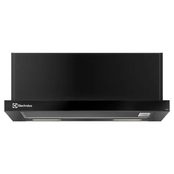 Depurador Retrátil Electrolux Efficient 60cm Preto com Luz de LED DE6RB