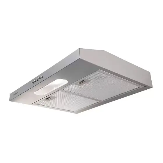 Depurador de Ar de Parede Suggar Slim 60cm Prata 3 Velocidades 110V DPS161PR