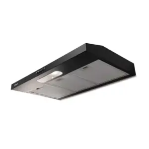 Depurador de Ar de Parede Suggar Slim 80cm Preto 3 Velocidades 110V DPS181PT