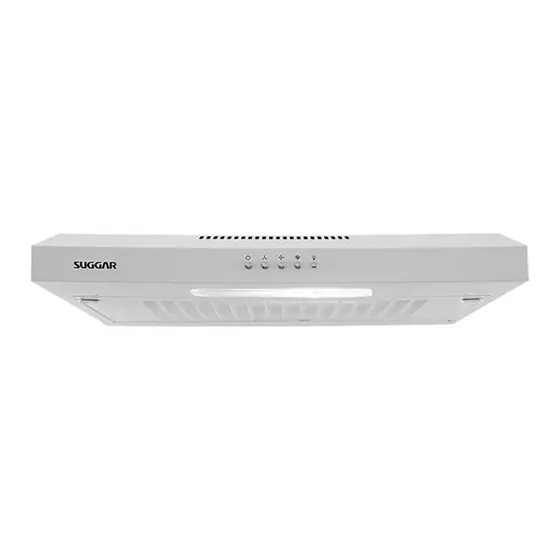 Depurador de Ar de Parede Suggar Slim 60cm Branco 220V