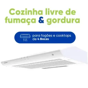 Depurador de Parede com Exaustor Colormaq 60cm Branco 127V Depurador de Parede com Exaustor Colormaq 60cm Branco 127V