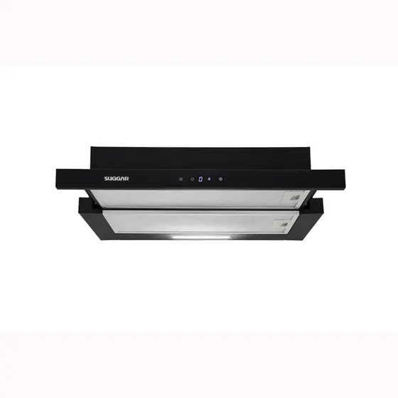Depurador de Embutir Suggar Slim Touch 80cm Preto