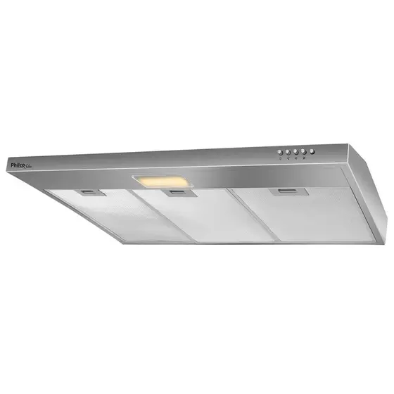 Depurador de Ar de Parede com Exaustor Philco Slim 90cm Inox 3 Velocidades 220V PDR90I