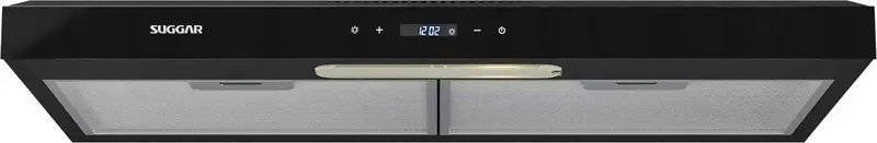 Depurador de Ar de Parede com Exaustor Suggar Slim Touch 60cm Preto DTH61PT