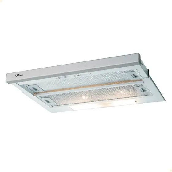 Depurador de Embutir com Exaustor Fischer Slim 60cm Aço Inox com Filtro 3 Velocidades 127V 5760-10334
