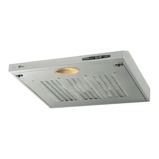 Depurador de Parede com Exaustor Fischer Power Steel 60cm 220V