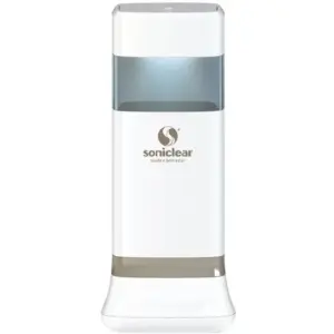 Esterilizador de Ar Purificador Soniclear Branco e Dourado SS-2002