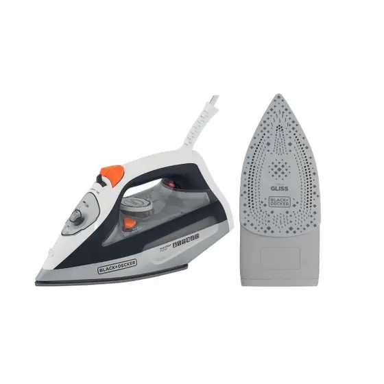 Ferro a Vapor Black & Decker Max Steam Cinza 127V FX3100