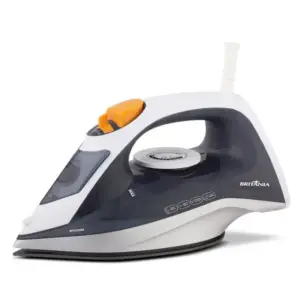 Ferro a Vapor Britânia com Base Antiaderente Branco e Cinza 127V BFV2000B