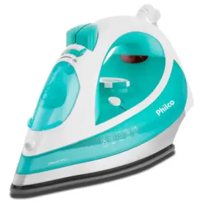 Ferro a Vapor Philco Ceramic Branco e Verde 220V PFEC1