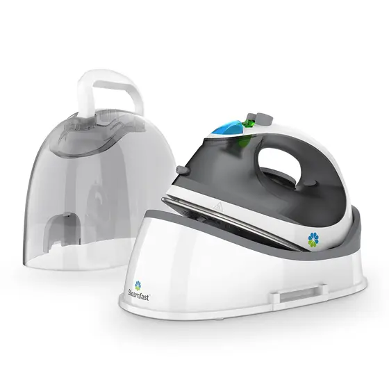 Ferro a Vapor Portátil Steamfast Sem Fio 1200W Branco SF-760