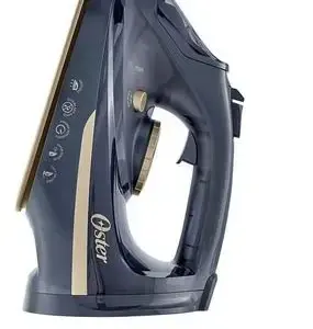 Ferro de Passar 2 em 1 Oster Sem Fio com Base de Cerâmica Azul 127V GCSTCC5000I
