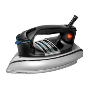 Ferro de Passar a Seco Mondial Preto e Cromado 1250W FS-01-BI