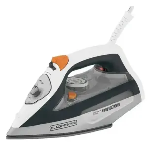 Ferro de Passar a Vapor Black & Decker com Anti-gotejamento 127V FX3100