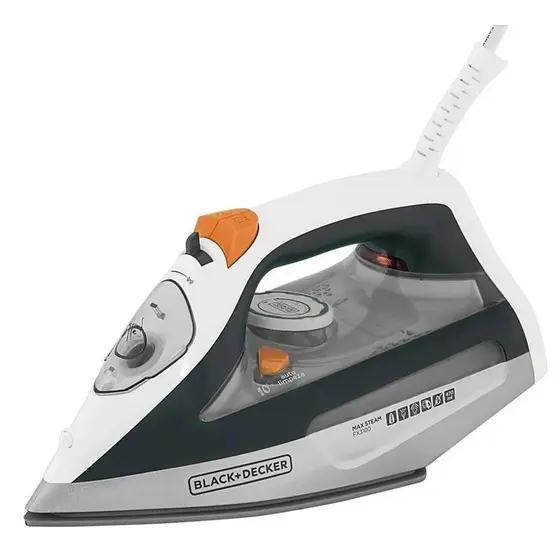 Ferro de Passar a Vapor Black & Decker com Anti-gotejamento 127V FX3100