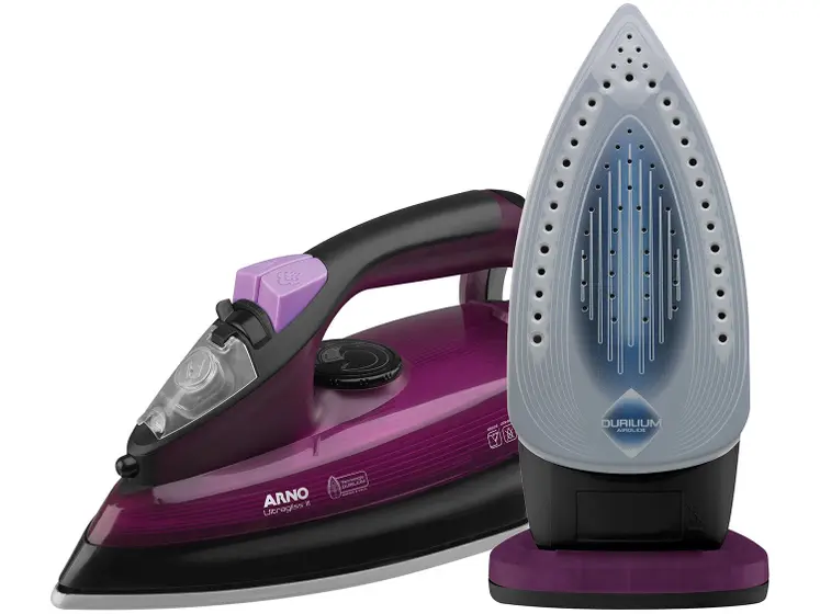 Ferro de Passar a Vapor e a Seco Arno Ultragliss III Roxo FUA3