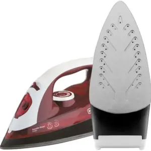 Ferro de Passar a Vapor e a Seco Black & Decker Branco e Vermelho X5500V