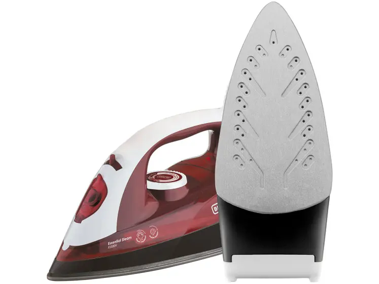 Ferro de Passar a Vapor e a Seco Black & Decker Branco e Vermelho X5500V