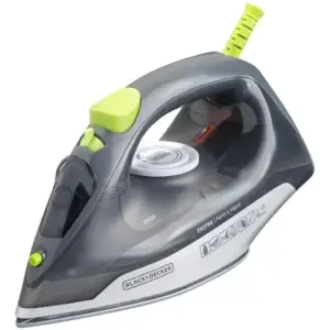 Ferro de Passar a Vapor Black & Decker com Vapor Vertical e Base de Cerâmica 127V FX2750BR