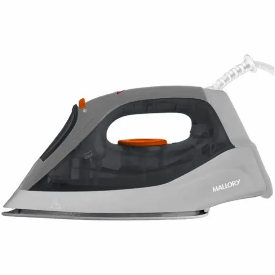 Ferro de Passar a Seco e Vapor Mallory Júpiter Maxx 2 em 1 Bivolt