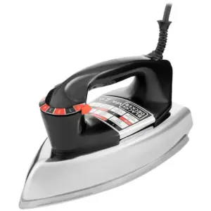 Ferro de Passar Roupa a Seco Black & Decker VFA-1110 Preto