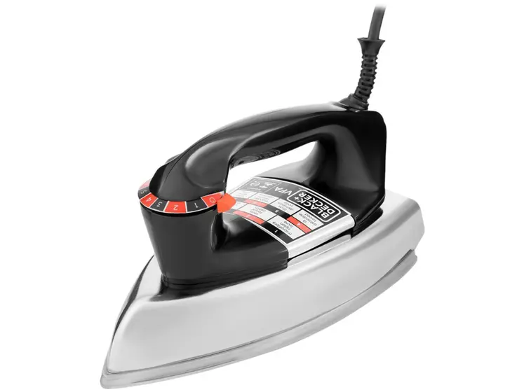 Ferro de Passar Roupa a Seco Black & Decker VFA-1110 Preto