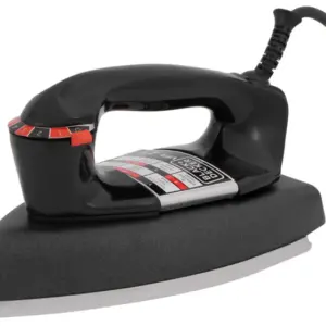 Ferro de Passar Roupa a Seco Black & Decker VFA Eco Preto e Grafite