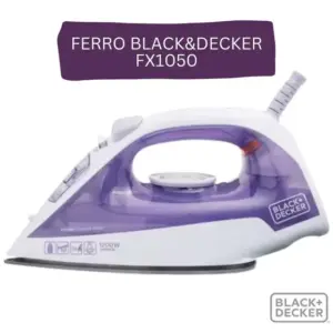 Ferro de Passar Roupa a Vapor Black & Decker com Base Antiaderente 1200W 127V