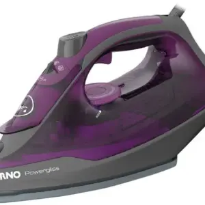 Ferro de Passar Roupa a Vapor e a Seco Arno Powergliss Cinza e Roxo FPO1