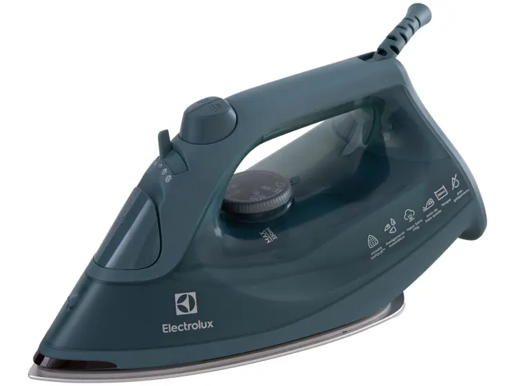 Ferro de Passar Roupa a Vapor e a Seco Electrolux Experience Care Verde Escuro ESI80
