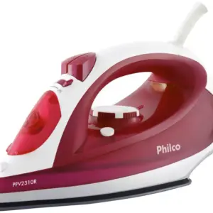 Ferro de Passar Roupa a Vapor e a Seco Philco Rosa PFV2310R