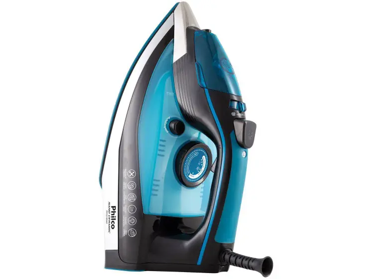 Ferro de Passar Roupa a Vapor Philco Nano Ceramic 127V