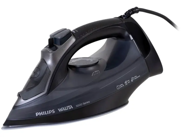 Ferro de Passar Roupa a Vapor Philips Série 5000 Preto DST5040
