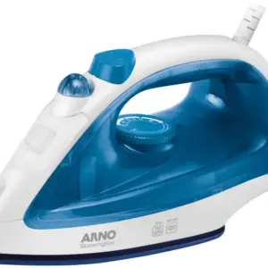 Ferro de Passar Roupa a Vapor Portátil Arno Steamgliss Azul FE30