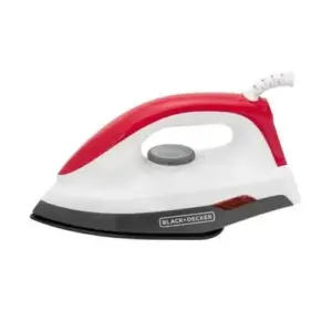 Ferro de Passar Roupa Elétrico a Seco Black & Decker 1000W F300