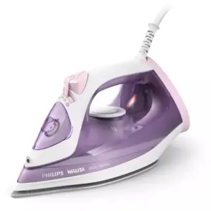 Ferro de Passar Roupa a Vapor Philips Série 3000 com Vapor Vertical e Base Antiaderente Rosa 1400W DST3010