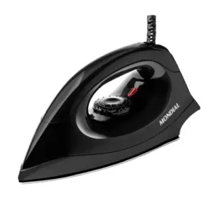 Ferro de Passar Roupa a Seco Mondial Preto 127V FSN55