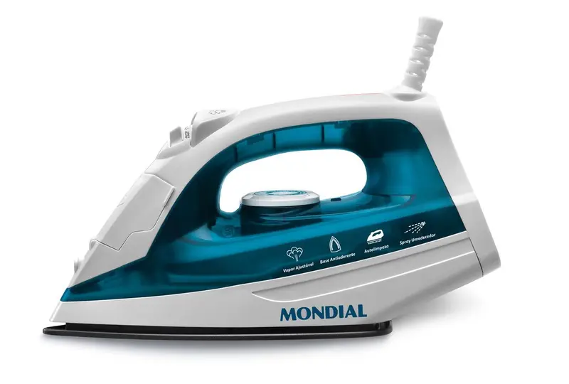 Ferro de Passar Roupas a Vapor Mondial 1200W 110V F-32