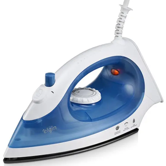 Ferro a Vapor e a Seco 2 em 1 Elgin Iron Press com Base Antiaderente 1200W