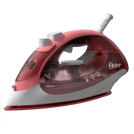 Ferro a Vapor Elétrico Oster Aeroceramic Rosa 220V