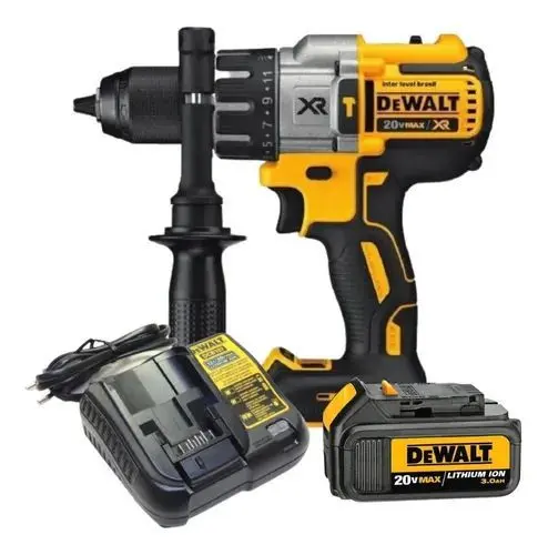 Furadeira de Impacto Parafusadeira DeWalt DCD996 20V com Bateria 3Ah e Carregador Bivolt