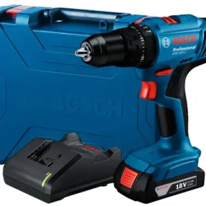 Furadeira de Impacto Martelete Parafusadeira Bosch GSB 183-LI 1/2″ 18V com Bateria e Maleta