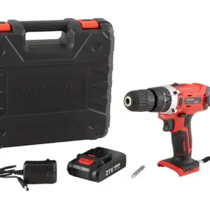 Furadeira de Impacto Parafusadeira Mondial PF-09M a Bateria 21V com Maleta