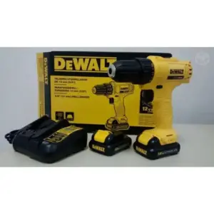 Furadeira Parafusadeira Profissional DeWalt DCD700C2 a Bateria Lítio 12V com 2 Baterias 127V