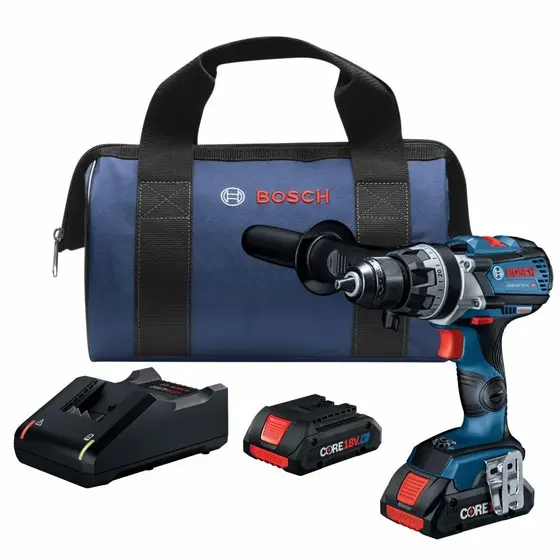 Furadeira Parafusadeira Bosch GSR18V-975CB25 18V 4Ah com 2 Baterias