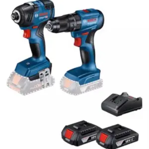 Kit Furadeira de Impacto Bosch GSB 185-LI + Chave de Impacto GDR 18V-200