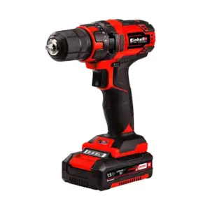 Furadeira Parafusadeira Einhell 3/8 18V Bivolt com 1 Bateria 1.5Ah TC-CD 18/35 Li