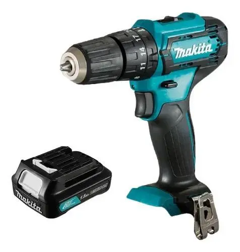 Furadeira de Impacto Parafusadeira a Bateria Makita HP333 12V (Sem Carregador)